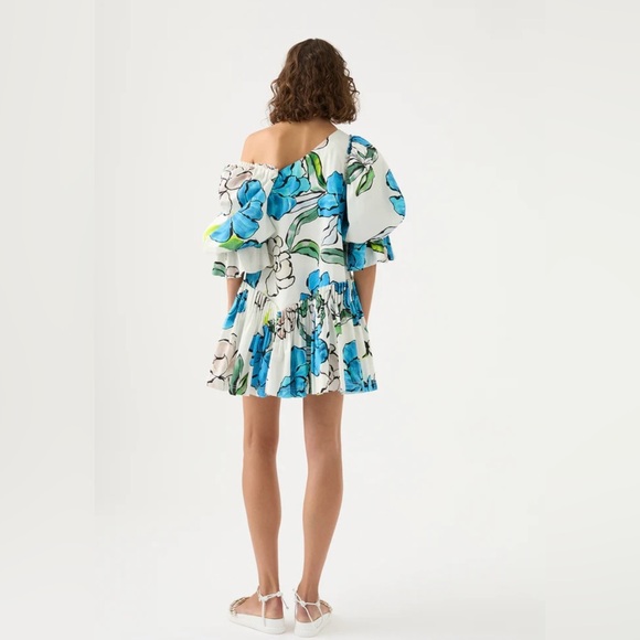 Aje Cy Off Shoulder Smock Dress, size 10 AU (6US) - Picture 7 of 16